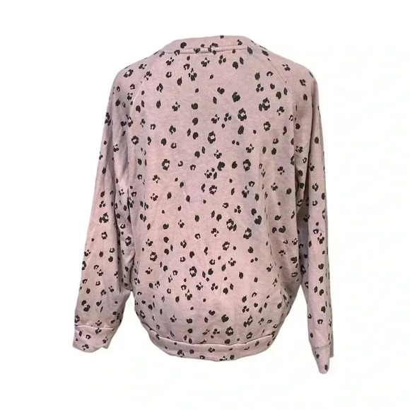Sage Collective Prink Animal Print Sweater Size M - Picture 2 of 6